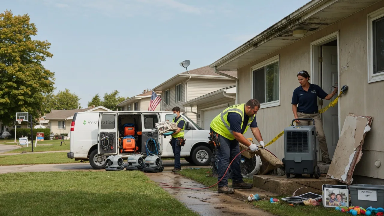 Water Damage Restoration in Evangeline, LA near me